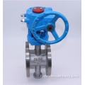 Hindi kinakalawang na asero flange Butterfly valve